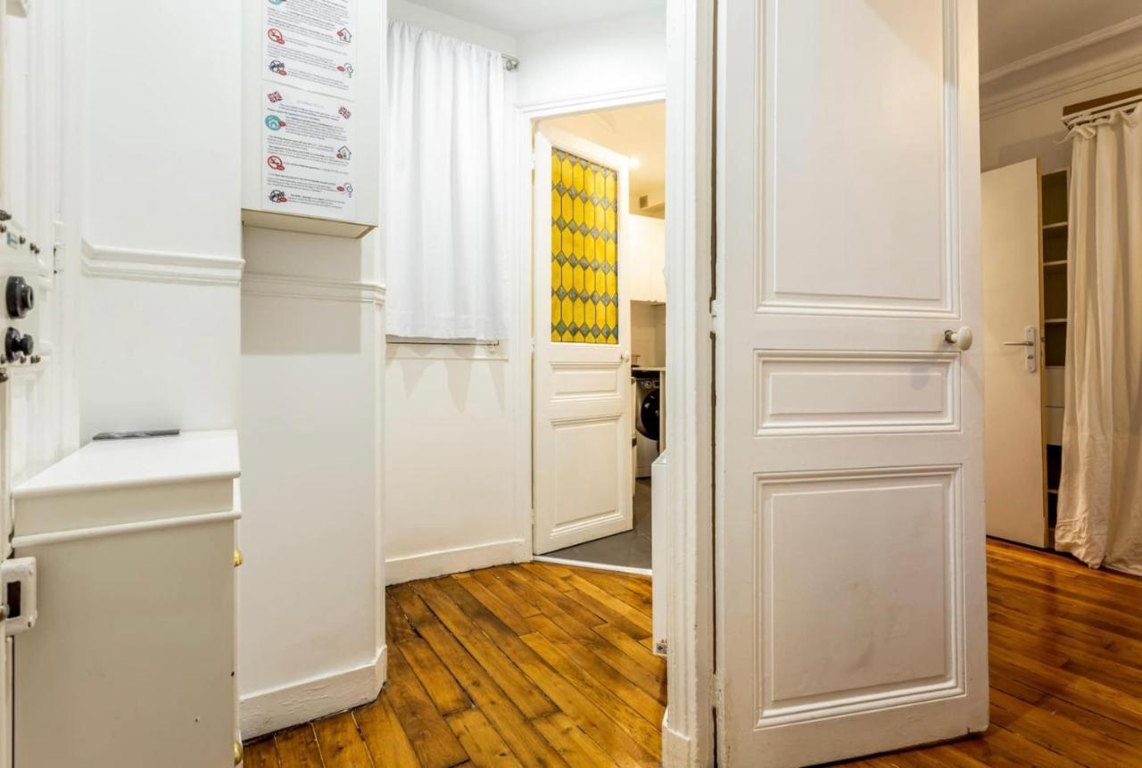 Abbesses - Superbe Appartement Avec Cheminees Paris Exterior foto